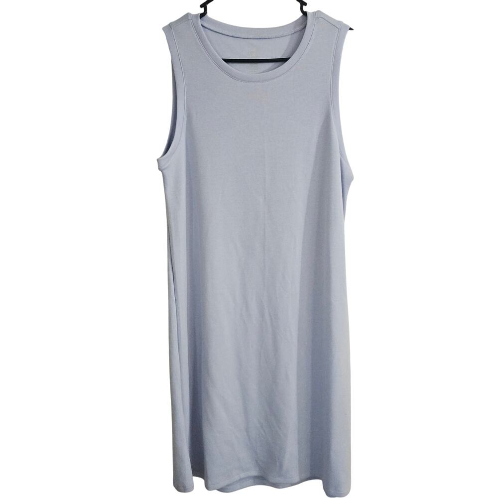 Gaiam Xenon Blue Hudson Dress Medium Sporty Athleisure‎ Casual Summer Loungewear